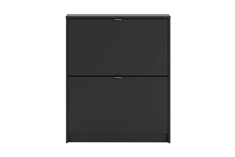 Shoey Skoskåp 2 Fack - Svart - Förvaring - Skoförvaring - Skoskåp