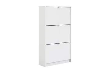 Shoey Skoskåp 3 Fack - Vit - Förvaring - Skoförvaring - Skoskåp