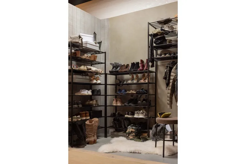 Skoställ Ferro - 4 Hyllor - Förvaring - Skoförvaring - Skohylla & skoställ