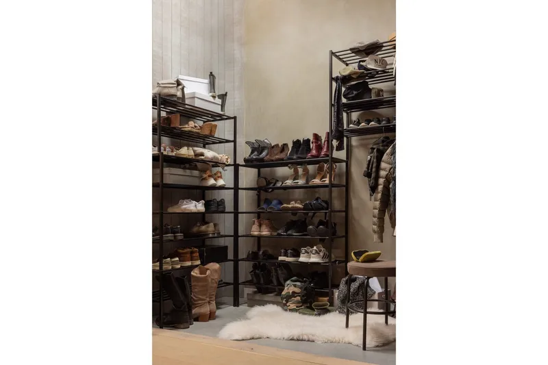 Skoställ Ferro - 8 hyllor - Förvaring - Skoförvaring - Skohylla & skoställ
