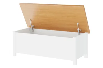 Storys Skobänk 99 cm - Vit - Förvaring - Skoförvaring - Skobänk & skohylla med bänk