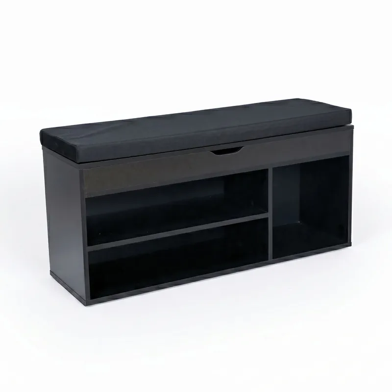 Ulvena Skobänk med sits 104x51x32 cm, svart