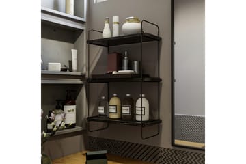 Övriga hyllor Pulalis Vägghylla 40 cm Svart,Marmor - Förvaring - Hylla