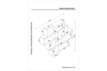 Övriga hyllor Parola Vägghylla 115,5 cm Beige - Förvaring - Hylla