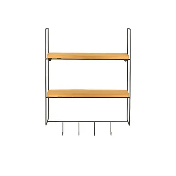Alvorn Vägghylla 58x42 cm - Guld Och Natur - Förvaring - Småförvaring - Väggförvaring