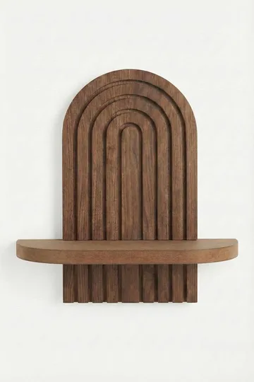 Baynor Vägghylla 20x35 cm - Brun - Förvaring - Småförvaring - Väggförvaring