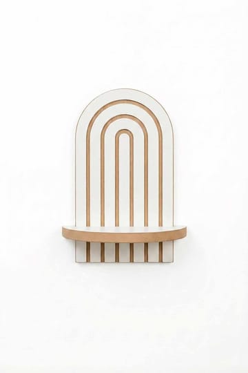 Baynor Vägghylla 20x35 cm - Vit - Förvaring - Småförvaring - Väggförvaring