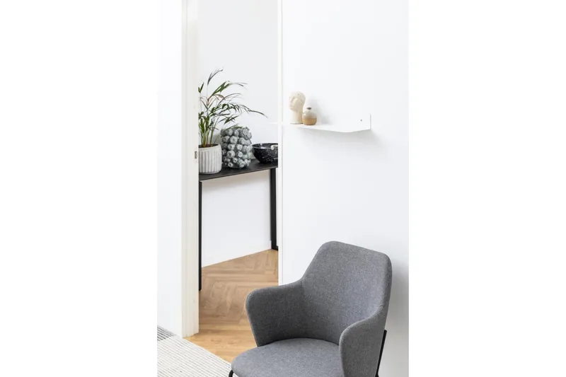 Belleuve Vägghylla 50 cm - Vit - Förvaring - Hylla