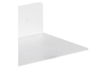 Belleuve Vägghylla 50 cm - Vit - Förvaring - Hylla