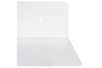 Belleuve Vägghylla 50 cm - Vit - Förvaring - Hylla