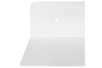 Belleuve Vägghylla 50 cm - Vit - Förvaring - Hylla