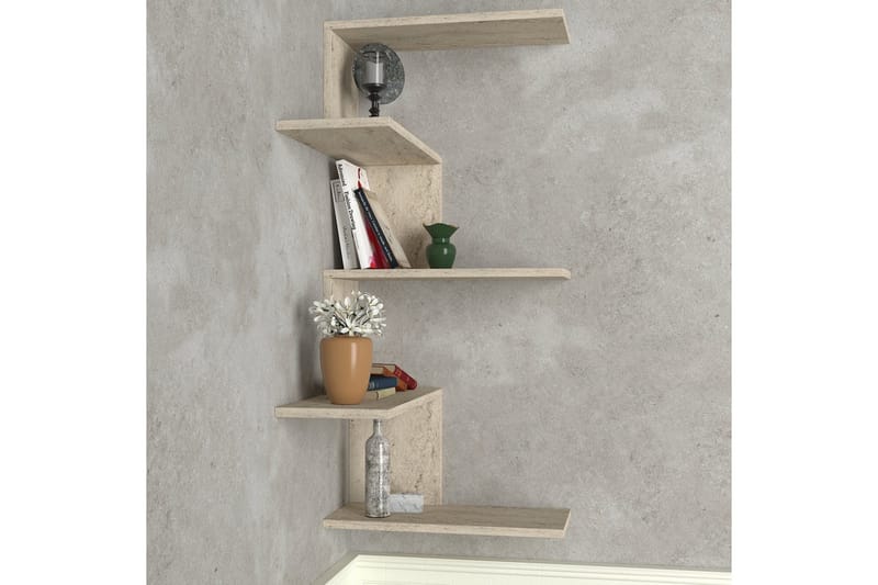 Canitor Vägghylla 51,5 cm - Beige - Förvaring - Hylla