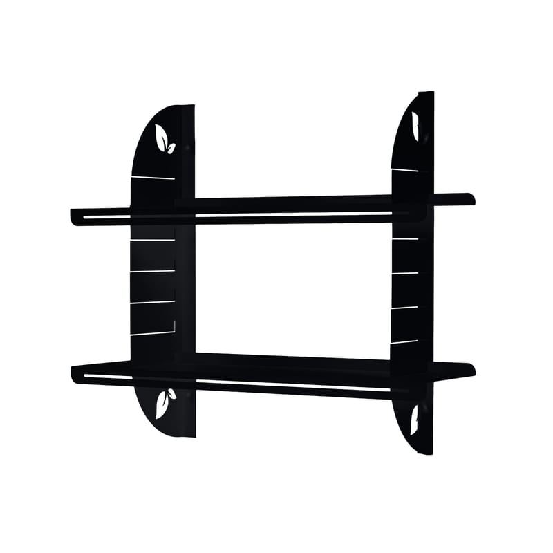 Clavor Vägghylla 70 cm, Svart