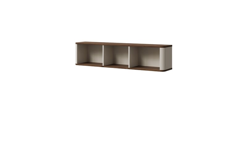 Cucina Vägghylla 130x25 cm - Beige/Brun - Förvaring - Småf�örvaring - Väggförvaring