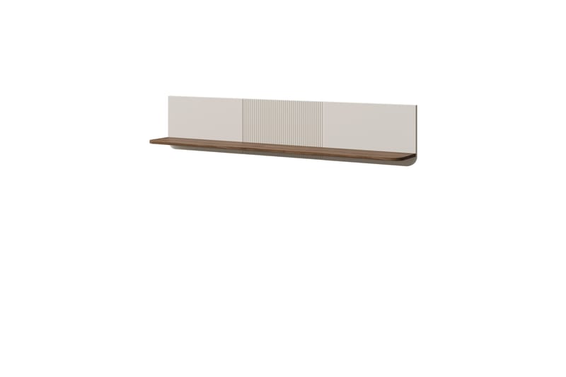 Cucina Vägghylla 150x22 cm, Beige/Brun