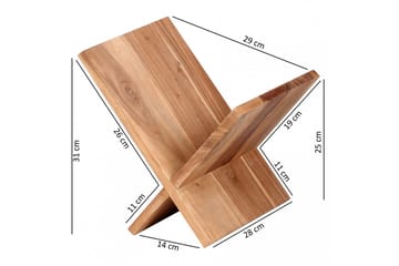 Degler Tidningsställ - Trä/natur - Förvaring - Småförvaring - Förvaringsställ - Tidningsställ
