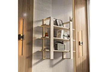 Draven Väggskiva 90x90 cm - Travertine - Förvaring - Småförvaring - Väggförvaring