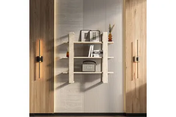 Draven Väggskiva 90x90 cm - Travertine - Förvaring - Småförvaring - Väggförvaring