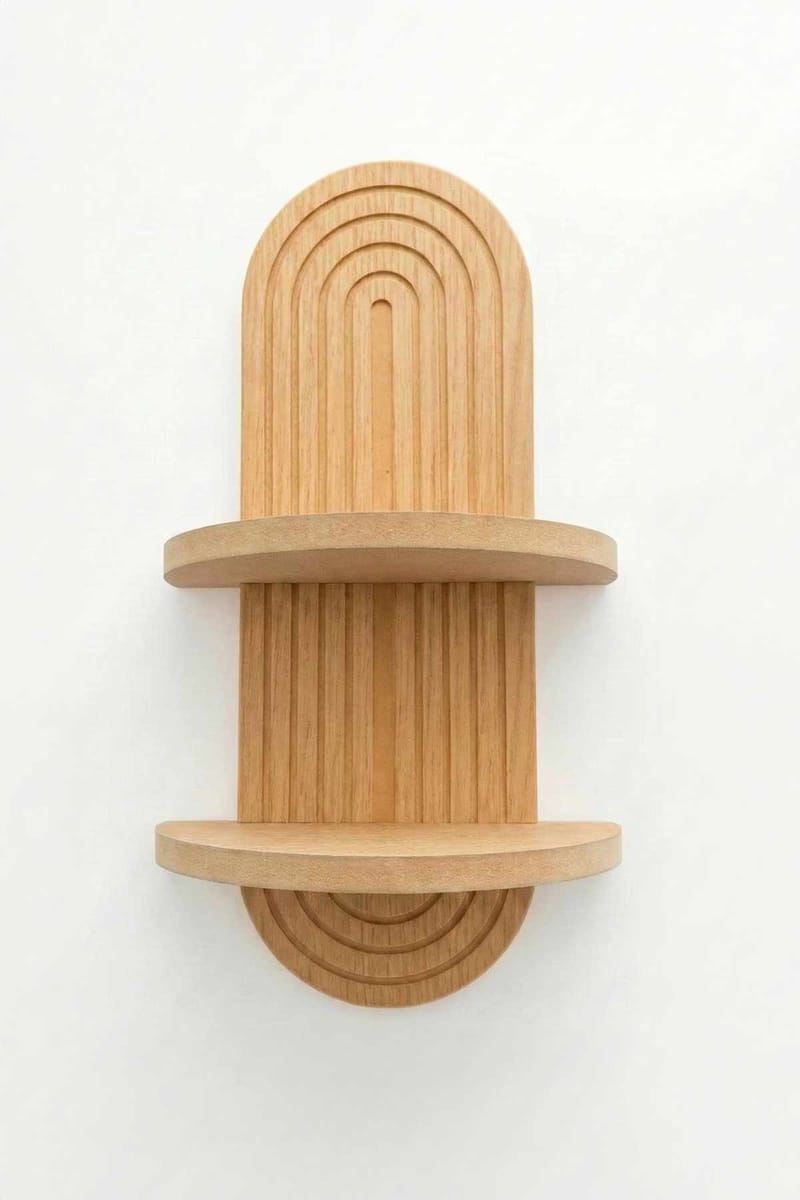 Drelor Vägghylla 20x70 cm, Ek