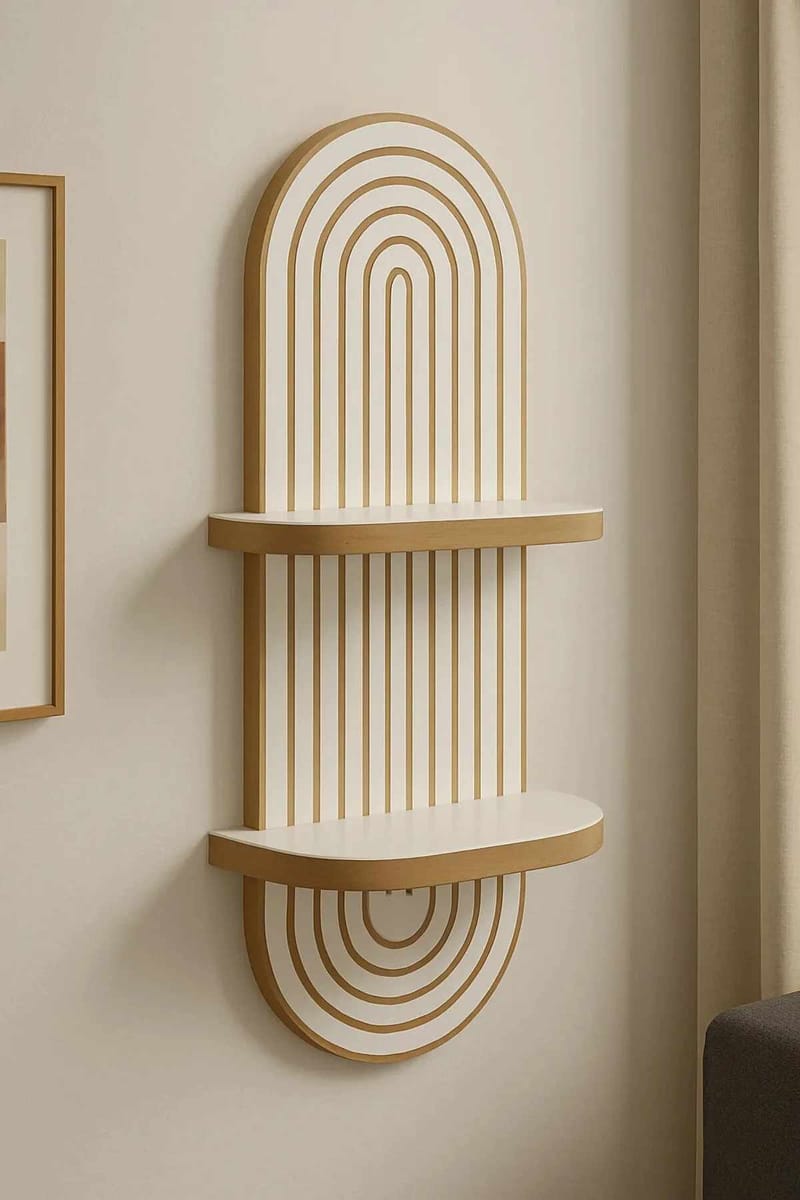 Drelor Vägghylla 20x70 cm - Vit - Förvaring - Småförvaring - Väggförvaring