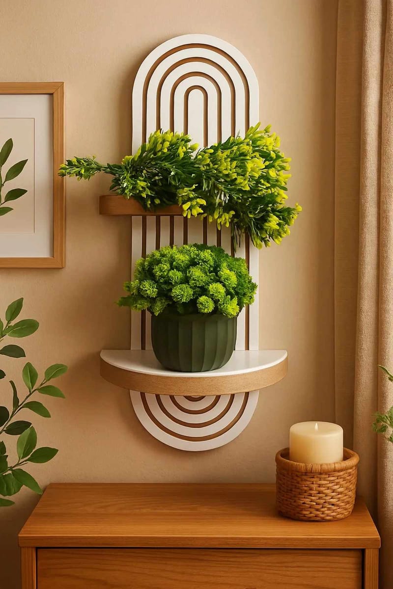 Drelor Vägghylla 20x70 cm - Vit - Förvaring - Småförvaring - Väggförvaring