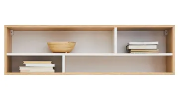 Elvaren Vägghylla 120 cm i Trä - Vit|Beige - Förvaring - Småförvaring - Väggförvaring