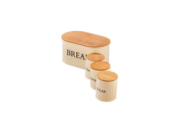 Elven Förvaringsask 15 cm 4-pack - Cremevit - Förvaring - Småförvaring