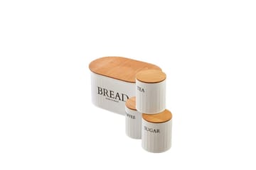 Elven Förvaringsask 15 cm 4-pack - Cremevit - Förvaring - Småförvaring