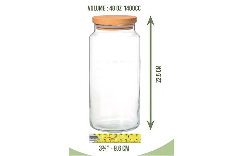 Förvaringsburk Kavilash - Trä/natur - Förvaringsburk - Småförvaring - Burkar & flaskor