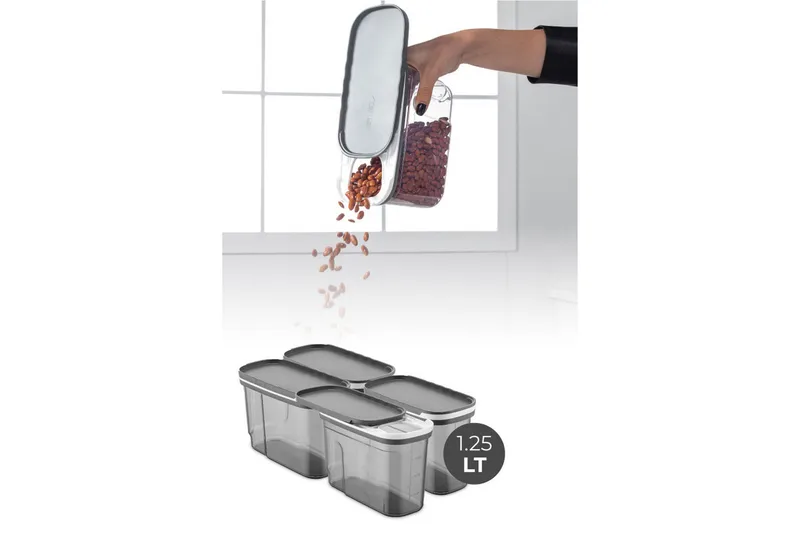 Kazuyasu Förvaringsburk - Antracit - Förvaring - Småförvaring - Förvaringsburk