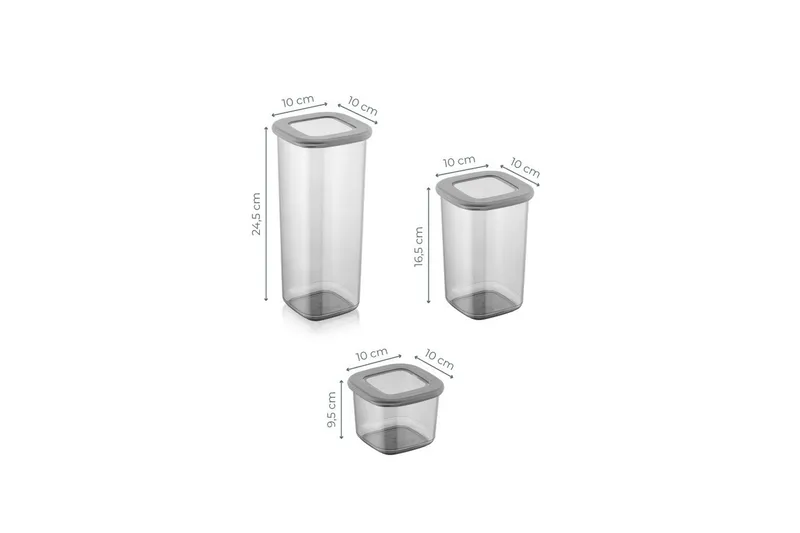 Kazuyasu Förvaringsburk - Antracit - Förvaring - Småförvaring - Förvaringsburk