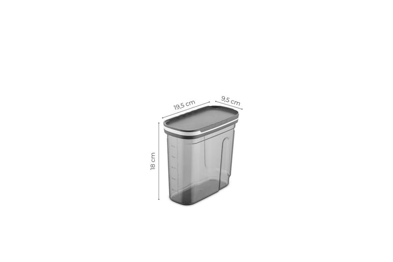 Förvaringsburk Kiyoaki - Antracit - Förvaringsburk - Småförvaring - Burkar & flaskor