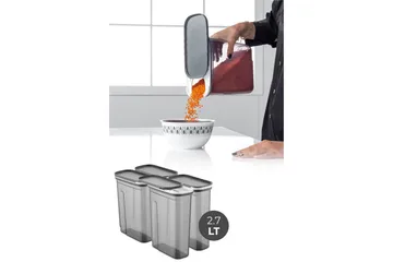 Kiyoaki Förvaringsburk - Antracit - Förvaring - Småförvaring - Förvaringsburk