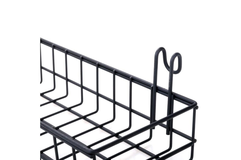Dekorativ Väggaccessoar - Svart - Förvaring - Småförvaring - Förvaringskorg - Trådkorg