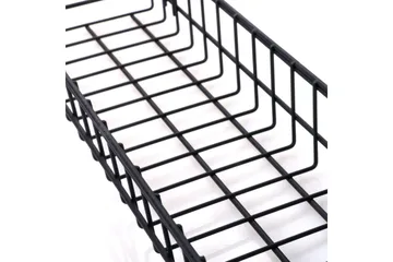 Dekorativ Väggaccessoar - Svart - Förvaring - Småförvaring - Förvaringskorg - Trådkorg