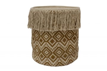 Korg Bangs 35x36 cm Brun/Jute - Turiform - Förvaring - Småförvaring - Förvaringskorg