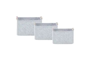 Korg Baysai set om 3 - Förvaring - Småförvaring - Förvaringskorg