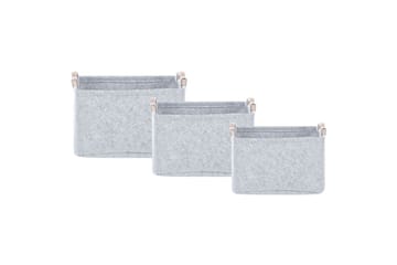 Korg Baysai set om 3 - Förvaring - Småförvaring - Förvaringskorg