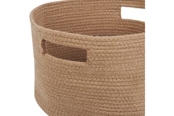 Korg Chiniot set om 2 Beige/naturlig - Beige/naturlig - Förvaring - Småförvaring - Förvaringskorg