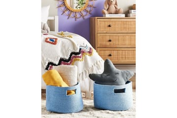 Korg Chiniot set om 2 Blå - Blå - Förvaring - Småförvaring - Förvaringskorg