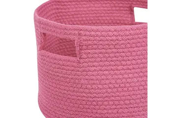 Korg Chiniot set om 2 Rosa - Rosa - Förvaring - Småförvaring - Förvaringskorg