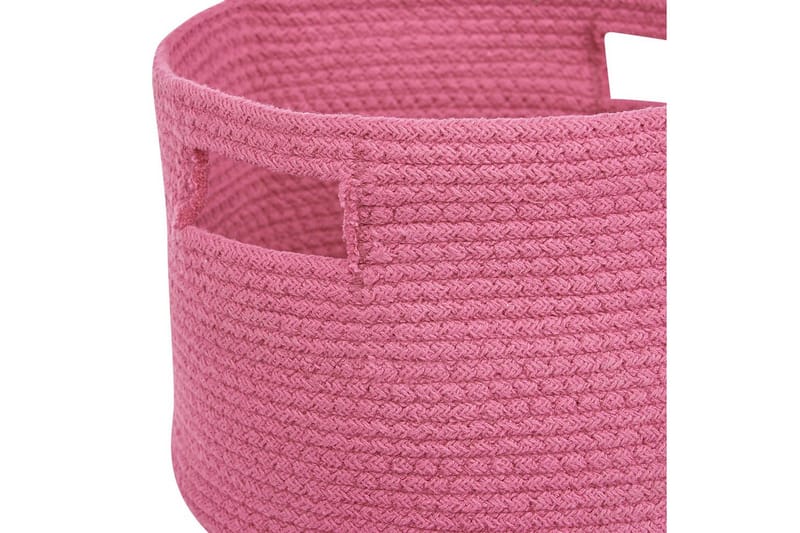 Korg Chiniot set om 2 Rosa - Rosa - Förvaring - Småförvaring - Förvaringskorg