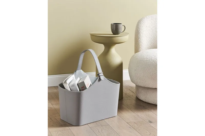 Korg Elam Grå - Grå - Förvaring - Småförvaring - Förvaringskorg