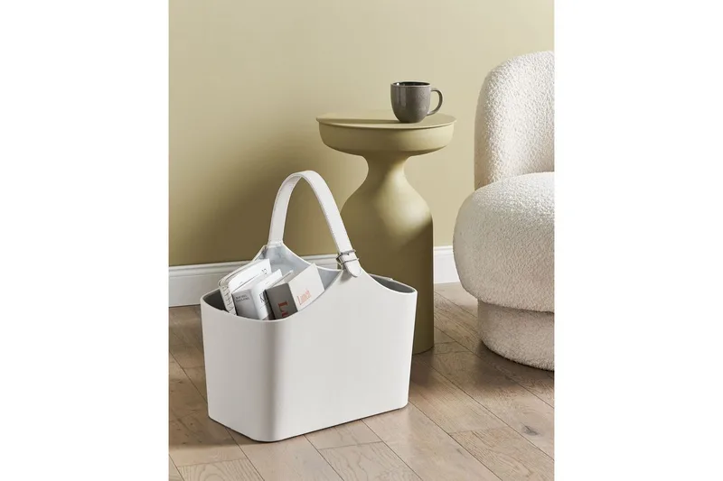 Korg Elam Ljusgrå - Ljusgrå - Förvaring - Småförvaring - Förvaringskorg