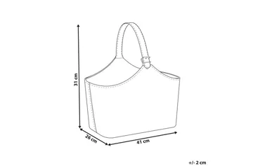 Korg Elam Ljusgrå - Ljusgrå - Förvaring - Småförvaring - Förvaringskorg