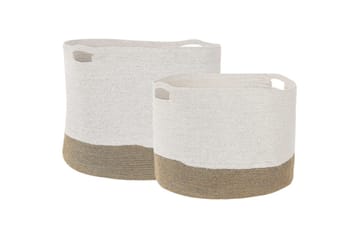 Korg Kahan set om 2 - Förvaring - Småförvaring - Förvaringskorg