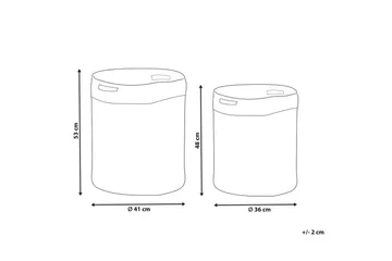 Korg Kardh set om 2 - Förvaring - Småförvaring - Förvaringskorg
