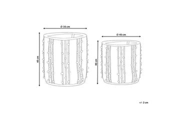 Korg Khel set om 2 - Förvaring - Småförvaring - Förvaringskorg
