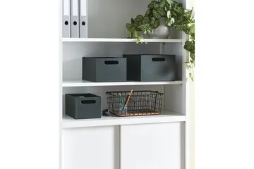 Korg Larsa set om 3 Grå - Grå - Förvaring - Småförvaring - Förvaringskorg