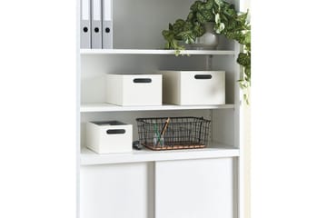 Korg Larsa set om 3 Vit - Vit - Förvaring - Småförvaring - Förvaringskorg